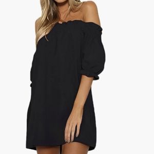 Off the shoulder dress